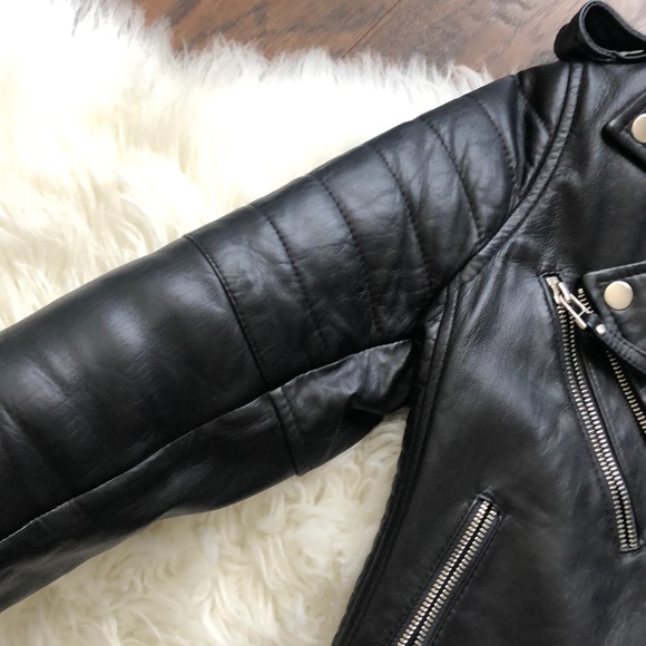 Leather Moto Jacket - Picture 2 of 8